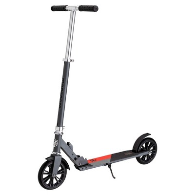 Mongoose Trace Kick Scooter with Quick Release, Rear Braking, and Easy Folding Construction for Kick Scooters, Sports, and Outdoors