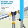 Whisen 14FT Round Trampoline for Kids, Safety Net, Basketball Hoop & Ladder, Easy Assembly Outdoor Play - 4 of 4