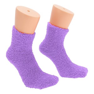 Unique Bargains Women's Comfortable Sleep Cozy Socks 1 Pair - 1 of 4