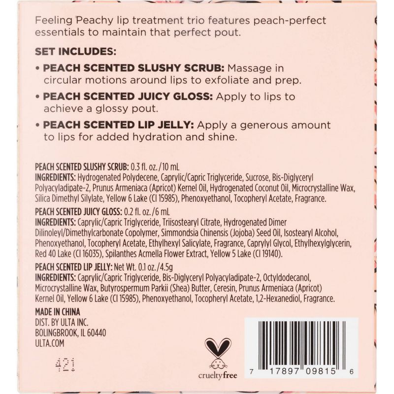 Ulta Beauty Collection In-Line Kit Peach Lip Treatment Set - 11.82oz - Ulta Beauty, 3 of 4