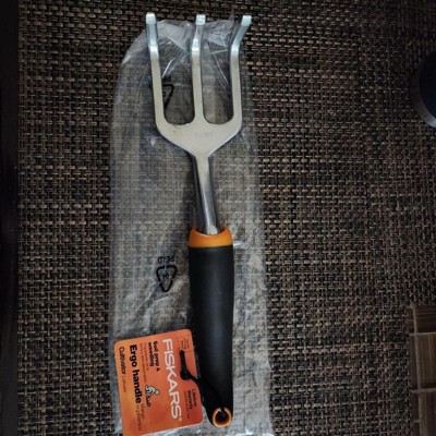 Fiskars 1000680 QuikFit - Coltivatore 3 Denti