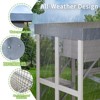 Kumasinova 62.6"/70.5" Outdoor Catio Enclosure with UVproof Roof ,Large Cat House with 6/5 Platforms&2 Nap Rooms,Cat Playpen Shelter for Multiple Cats - 4 of 4