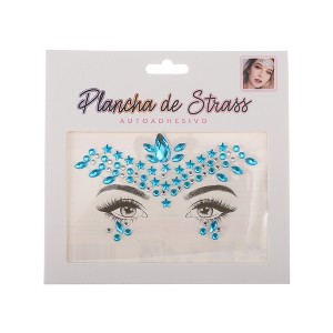Unique Bargains Eye-catching Rhinestone Stickers 1 Pc - 1 of 4