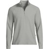Lands' End Men's Long Sleeve Waffle Quarter Zip - 3 of 3
