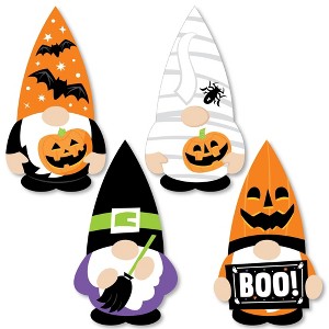 Big Dot of Happiness Halloween Gnomes - DIY Shaped Spooky Fall Party Cut-Outs - 24 Count - 1 of 4
