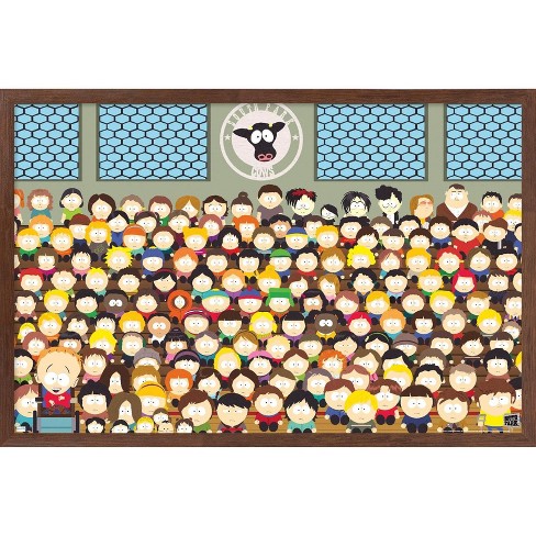 Trends International South Park - School Framed Wall Poster Prints - image 1 of 4