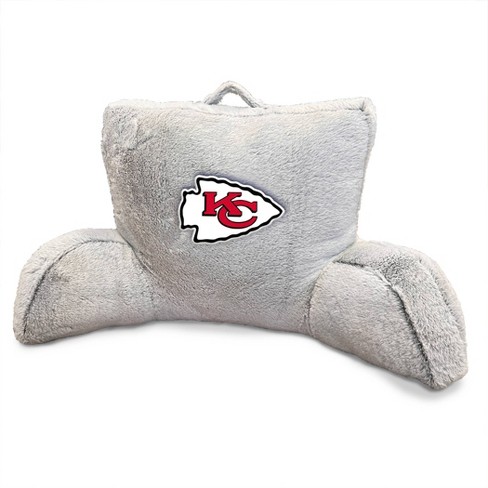 Nfl Kansas City Chiefs Faux Fur Logo Backrest Support Pillows Target