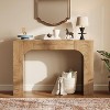 47" Long Console Table with Drawer, Wooden Rectangular Sofa Table Behind The Couch, Industrial Farmhouse Entryway Foyer Hallway Tables - 3 of 4