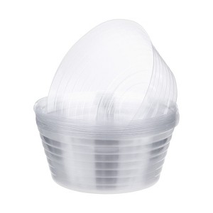Unique Bargains Plastic Clear Indoor/Outdoor  Thin Plant Saucer Drip Tray - 1 of 4