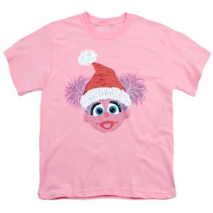 Boys' Sesame Street Scribble Christmas Abby Cadabby T-Shirt - 1 of 4