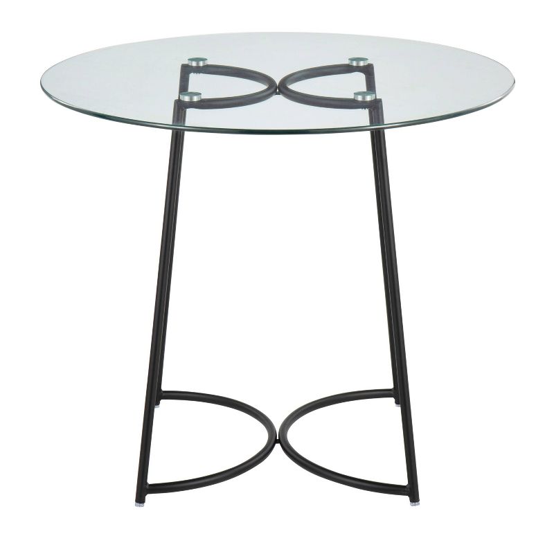 35" Cece Tempered Dining Table - LumiSource, 6 of 10