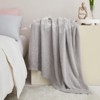 Inhand Knit Throw Blanket for Gift - 50" x 60" Super Soft Lightweight Plush Fuzzy Fluffy Warm Cozy Blankets and Throws for Couch Sofa Bed - 2 of 4