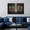 Grand Chandelier Black I by James Wiens Unframed Wall Canvas - iCanvas - 4 of 4