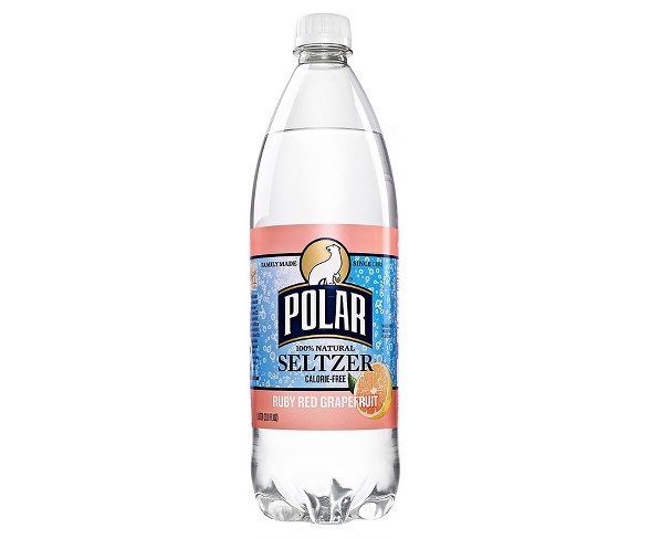 Polar Ruby Red Grapefruit Seltzer - 1 L Bottle