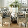 18.5"x11.5" Finders Lumbar Throw Pillow Blue - Pillow Perfect: Cotton Fabric, Weather & Fade-Resistant, Reversible Design - 2 of 3