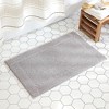 TOWN & COUNTRY EVERYDAY Ultra Plush Solid Tufted Border Bath Mat - 2 of 4