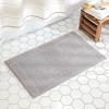 TOWN & COUNTRY EVERYDAY Ultra Plush Solid Tufted Border Bath Mat - image 2 of 4