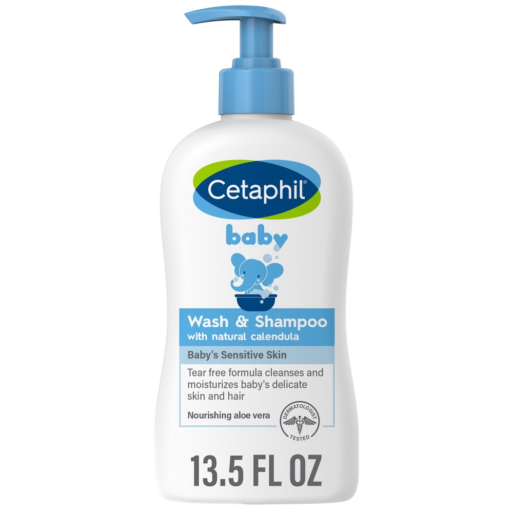 ( pack of 2) Cetaphil Baby 2-in-1 Hair Shampoo And Body Wash - 13.5 fl oz