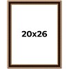 PosterPalooza | Weathered Gold Picture Frame - UV Acrylic, Foam Board Backing, Hanging Hardware - 2 of 4