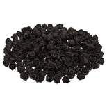 Bright Creations 200 Pack Black Artificial Rose Heads for Arts and Crafts, 1"