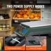 VEVOR Electronic Price Computing Scale, 66 LB Digital Deli Weight Scales, Digital Commercial Food Fruit Meat Produce Counting Weight, Green - 4 of 4