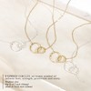 HOPE LOVE SHINE 21st Birthday Necklace Sterling Silver 14k Gold for Her – Meaningful Jewelry Gift for Daughter or Best Friend - 4 of 4