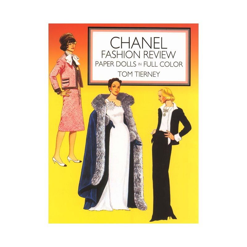 Chanel Fashion Review - (Dover Paper Dolls) by  Tom Tierney (Paperback), 1 of 2