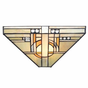 Claxy Tiffany Style Wall Sconces with Stained Glass Wall Light - 1 of 4