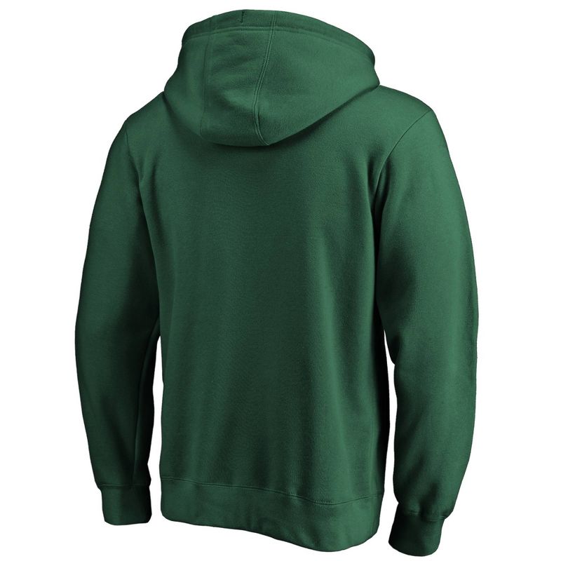 NFL Green Bay Packers Men's Big & Tall Long Sleeve Core Fleece Hooded Sweatshirt, 2 of 4