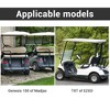 Yescom Golf Cart Rear Seat Safety Grab Bar Rear U-shaped Handle  With Mounting Hardware For TXT of EZGO Genesis 150 - 2 of 4