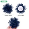 Unique Bargains Mesh Fabric Full Chiffon Flowers for DIY 12 Pcs - 3 of 4