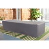 Newport Lounge Chair Cover - Gray - Safavieh - 2 of 4