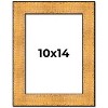 PosterPalooza | Photo Size Embellished Gold Picture Frame - UV Acrylic, Foam Board Backing, Hanging Hardware - 2 of 4