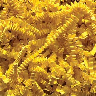 Box Partners Crinkle Paper 10 lb. Yellow 1/Case CP10L