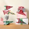 Christmas Craft Embellished Felt Pennant Décor Kit - Mondo Llama™ - 2 of 4