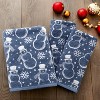 SKL Home 2pk Top Hat Snowmen Hand Towels - 3 of 4
