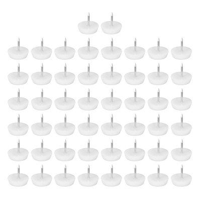 Unique Bargains Plastic Anti-slip Noise Reduction Wear-resistant Furniture Glide 100 Pcs