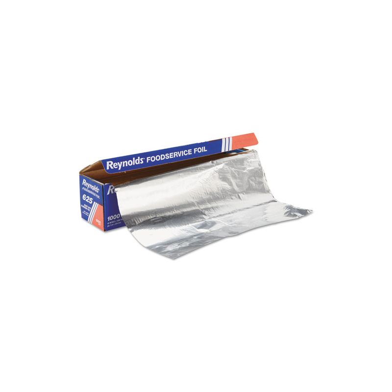 Reynolds Wrap Heavy Duty Aluminum Foil Roll, 18" x 1,000 ft, Silver, 1 of 2
