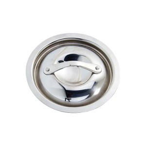 Winco Lid for 3.75? Casserole, Stainless Steel - 1 of 2