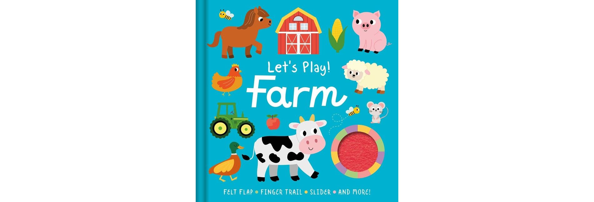 Let's Play! Farm - by  Igloobooks (Board Book)