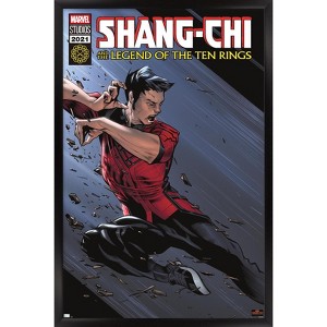 Trends International Marvel Shang-Chi and the Legend of the Ten Rings - Attack Framed Wall Poster Prints - 1 of 4