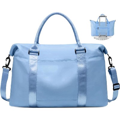 Hachikiko Grass Weekender Travel Bag - Airplane Friendly Gym Duffle for Men & Women, Overnight Bag with Trolley Sleeve