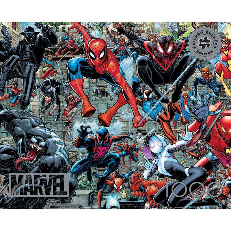 Silver Select Marvel Spider-verse 1000pc Puzzle, 5 of 7