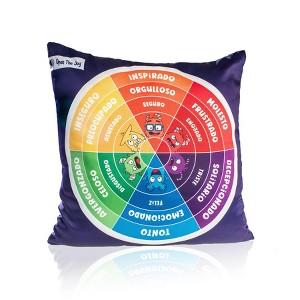 Open the Joy Weighted Emotions Wheel Pillow, Bilingual English & Spanish - 1 of 4
