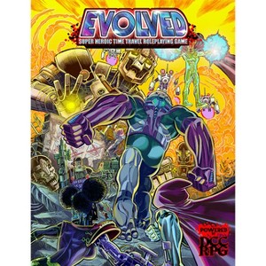 Evolved - Super Heroic Time Travel Roleplaying Game - by  Eric Bloat (Hardcover) - 1 of 1