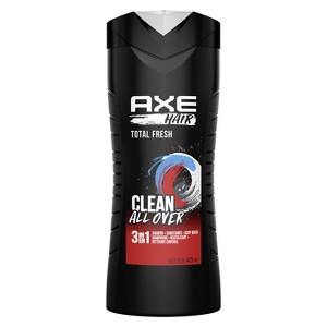 AXE 3-in-1 Body Wash Shampoo & Conditioner Total Fresh, 16 oz - 1 of 4
