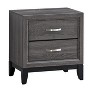 Passion Furniture Glasgow 2-Drawer 24 in. W Nightstand - 2 of 4