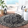 Courtyard CY2665 UV & Stain Resistant Non-Shedding Power Loomed Indoor/Outdoor Rugs - Safavieh - 2 of 4