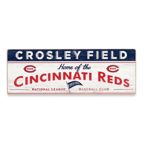 Cincinnati Reds Black Framed Logo Jersey Display Case