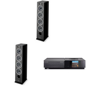 FOCAL VESTIAN3BK (BLACK)(Pair) + Uniti Star - 1 of 4